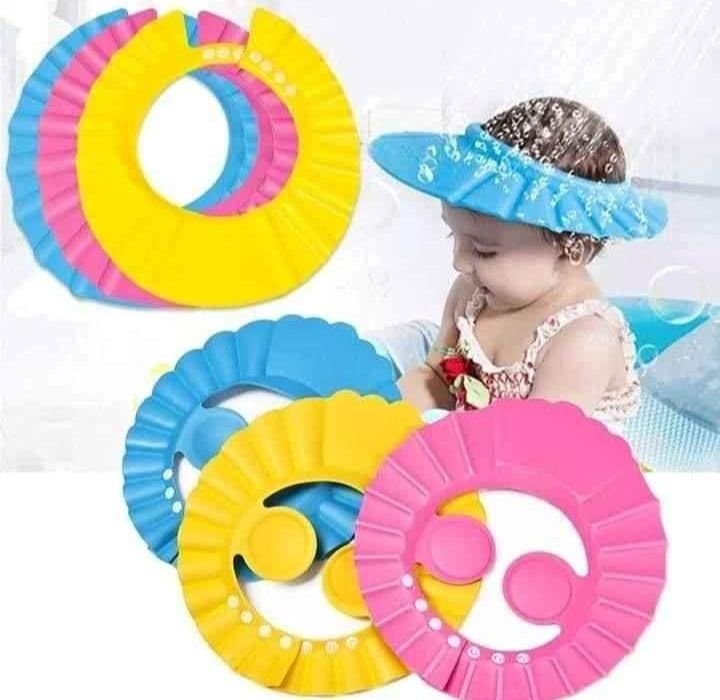 Premium Silicone Baby Shower Cap